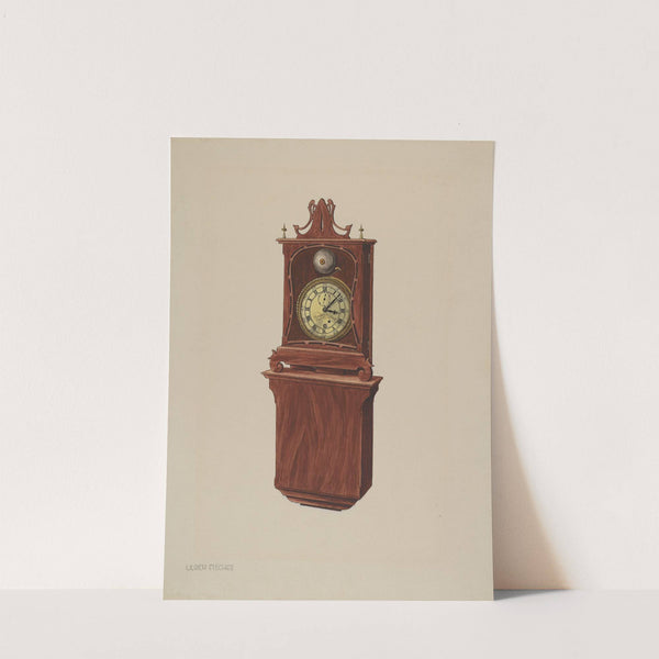 Wall Clock by Ulrich Fischer