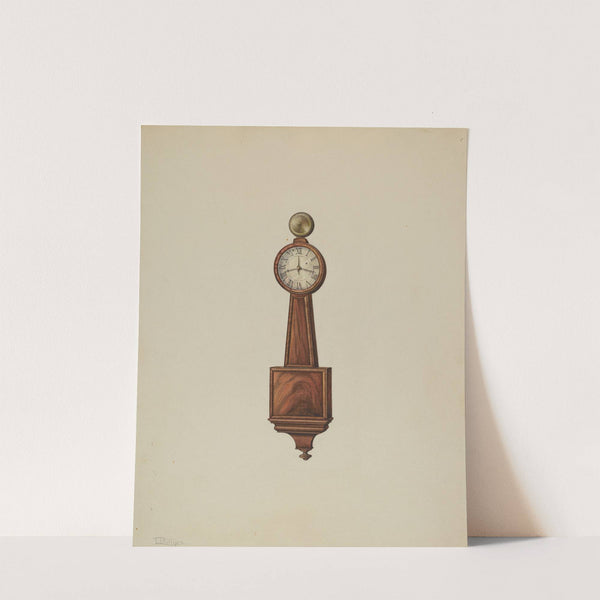 Wall Clock by Lawrence Phillips