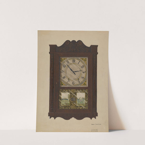 Wall Clock by Marie Famularo