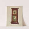 Wall Clock with Mantel by Richard Taylor