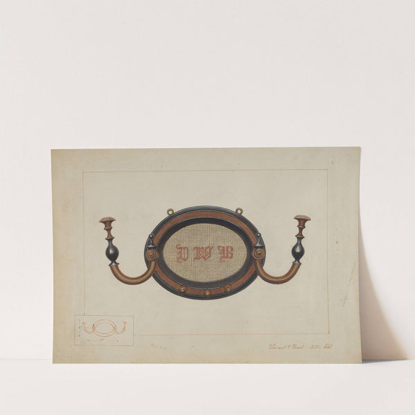 Wall Hat Rack by Vincent P. Rosel