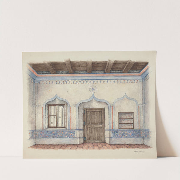 Wall Painting (Door) by William Kieckhofel