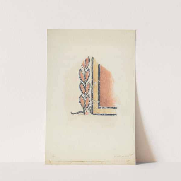 Wall Painting (Fragment) by William Kieckhofel