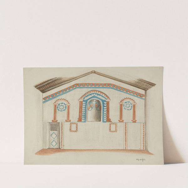 Wall Painting (Reredos) by Cornelius Christoffels