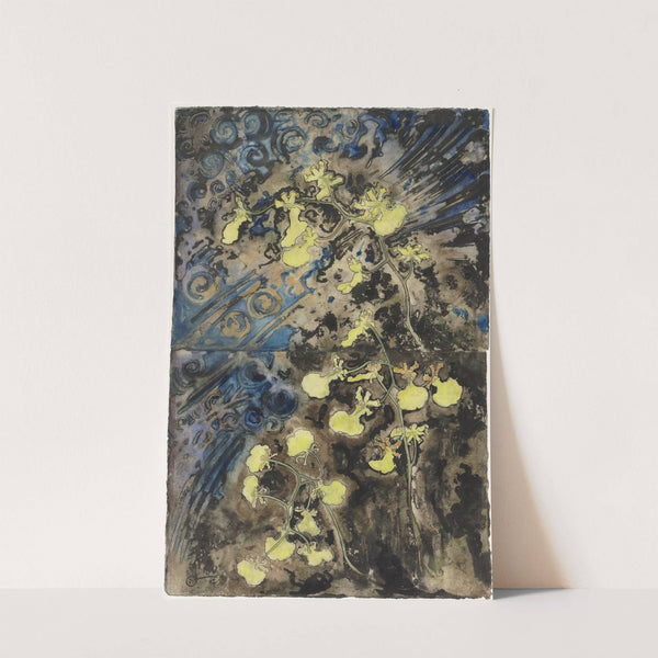 Wall Panel with Orchids by Gerrit Willem Dijsselhof