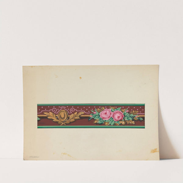 Wall Paper Border (c. 1937) by John Garay