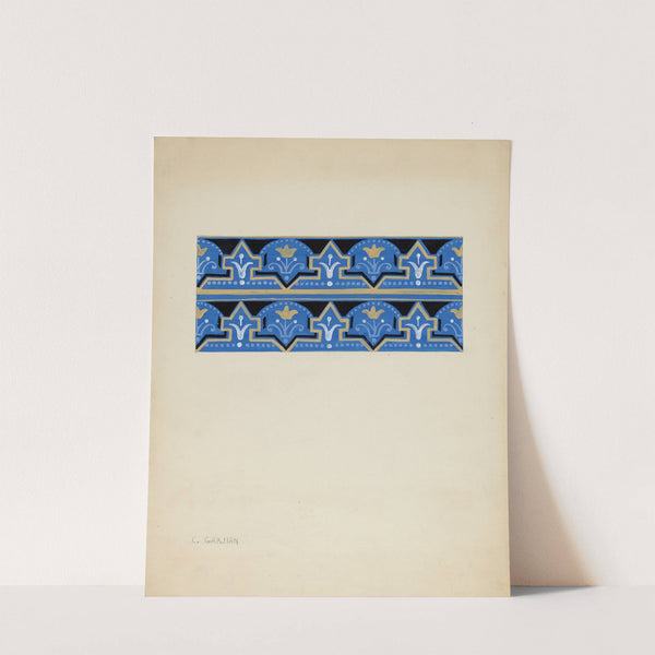 Wall Paper Border by Charles Garjian