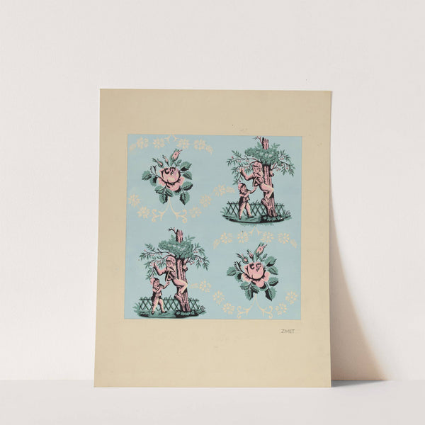 Wall Paper ( The Cherry Boy ) by A. Zimet