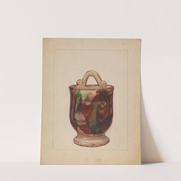 Wall Pocket for Flowers (c. 1936) by John Fisk