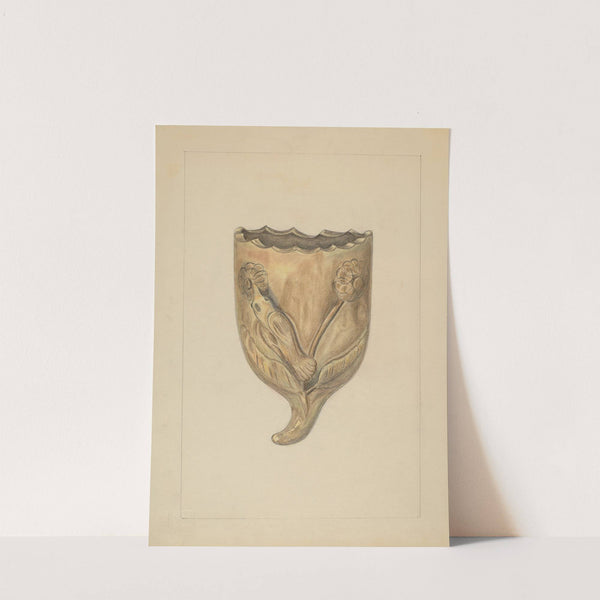 Wall Pocket for Flowers by Gertrude Lemberg