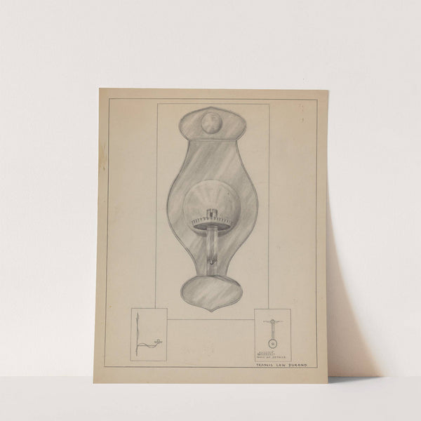 Wall Sconce by Francis Law Durand