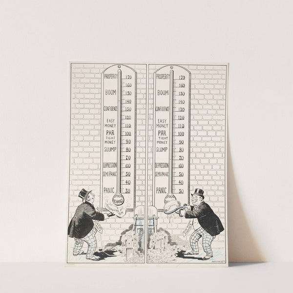 Wall Street, ‘The Index of the Country’s Prosperity’ (1907) by Samuel Ehrhart