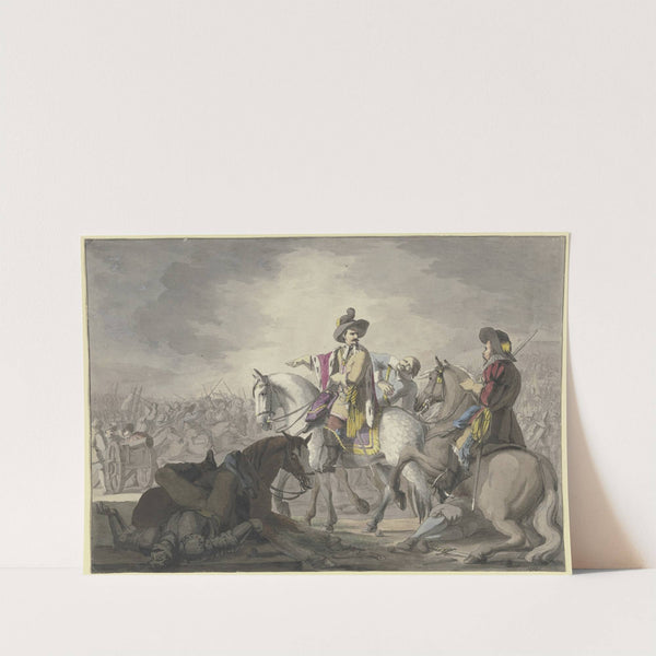 Wallenstein in der Schlacht bei Lützen. by Franz Pforr