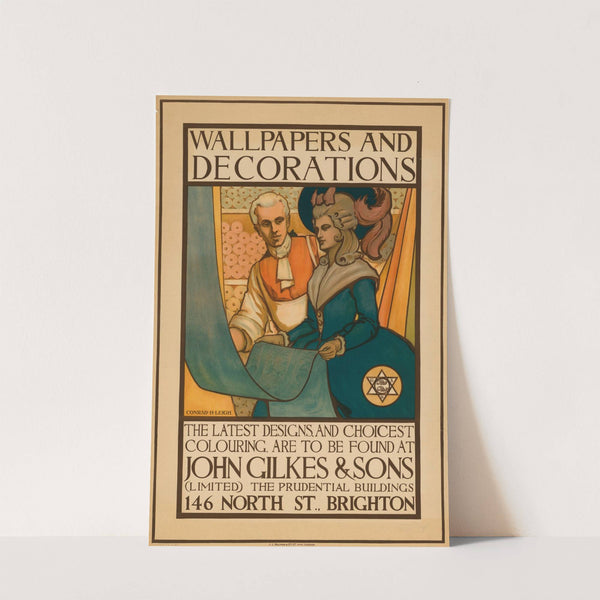 Wallpapers and Decorations by John Gilkens & Sons (1914) by Conrad Leigh