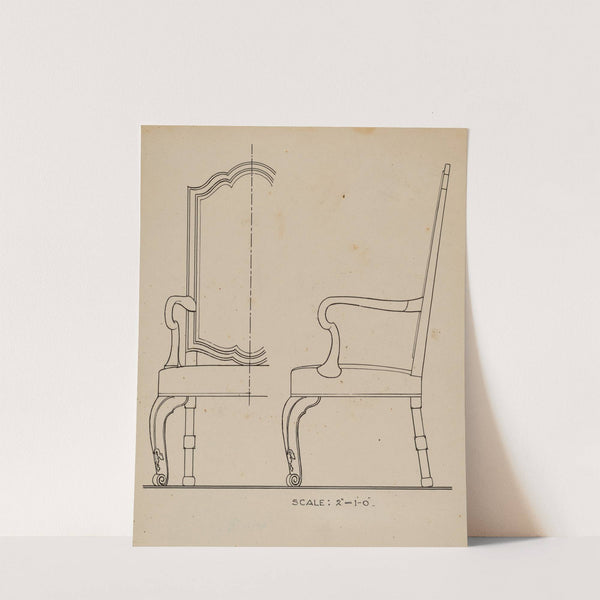 Walnut Armchair by Simon Weiss