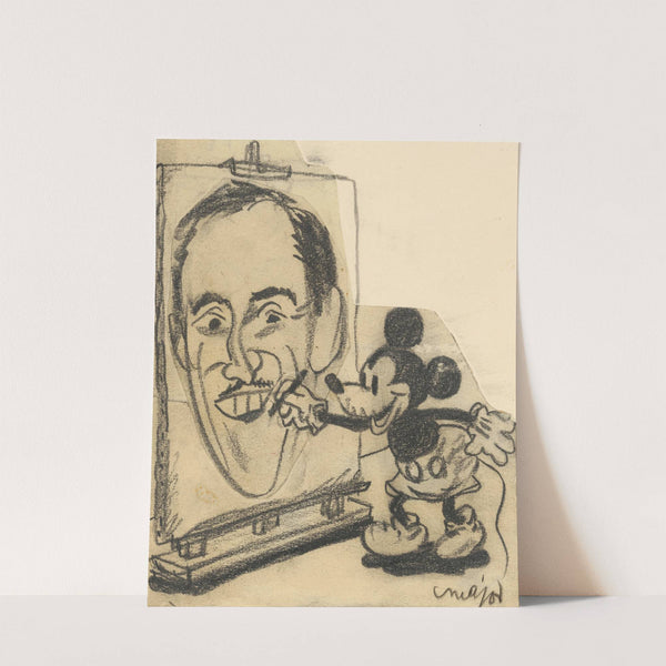 Walt Disney (c. 1928) by Henry Major