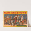 Walter L. Main 3 ring trained wild animal shows by Riverside Printing Co.