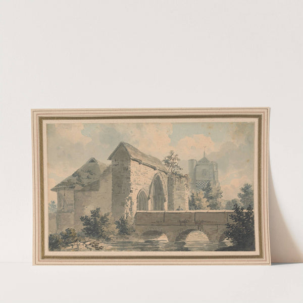 Waltham Abbey, Essex by Edward Dayes