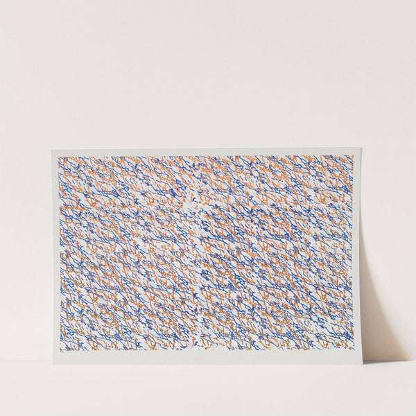 Walzendruckpapier mit Bronzedruck (grafisches Flächenmuster) (1855 - 1900) by Aktiengesellschaft für Buntpapier u. Leimfabrikation (Aschaffenburg)