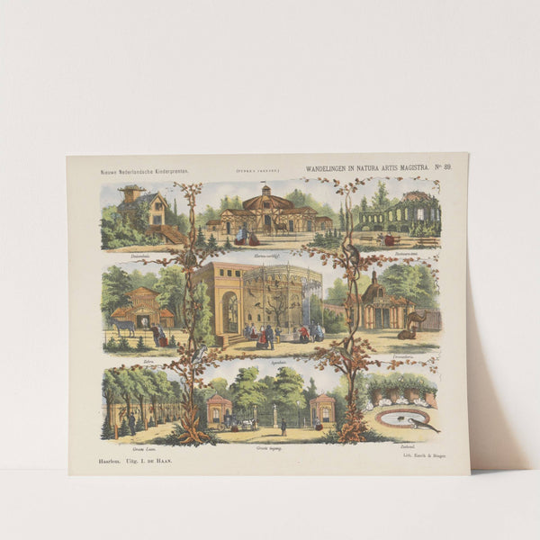 Wandelingen in Natura Artis Magistra (1875-1919) by Emrik & Binger