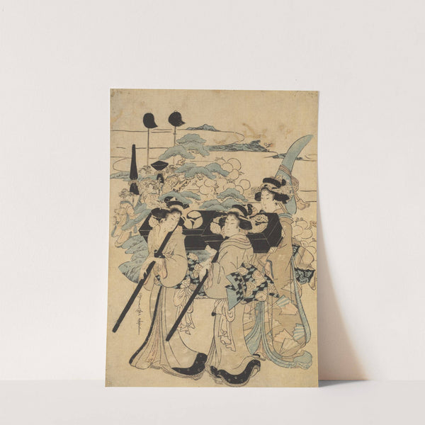 Wandering Women (circa 1790) by Kitagawa Utamaro