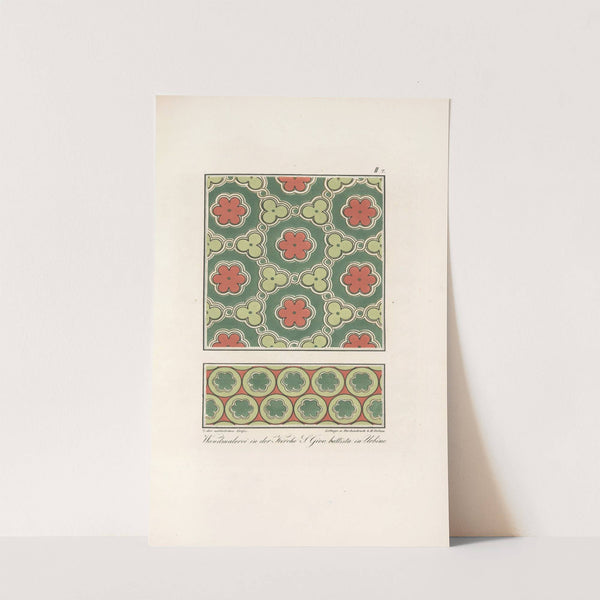 Wandmalerei in der Kirche S. Giovanni battista in Urbino by Friedrich Maximilian Hessemer