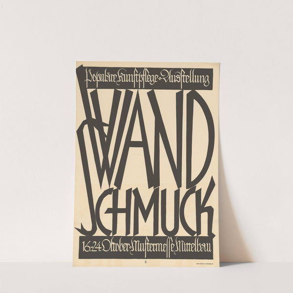 Wandschmuck (circa 1930) by Robert Stöcklin