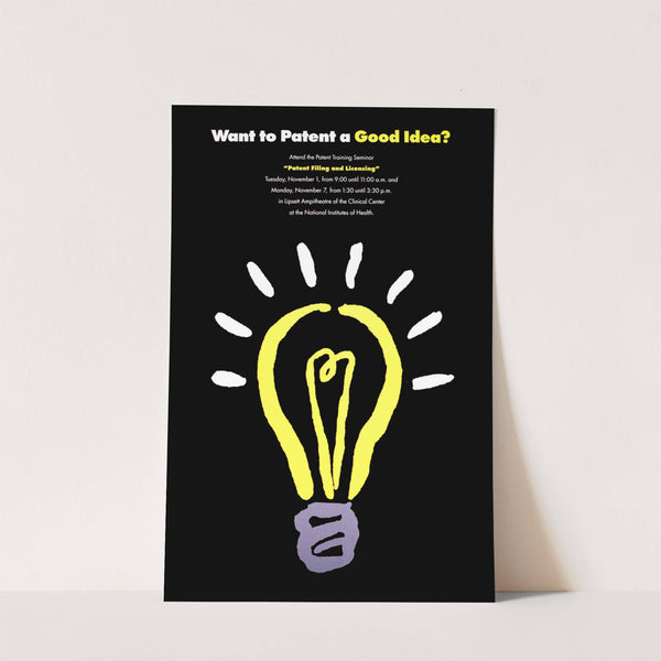 Want to patent a good idea by National Institutes of Health