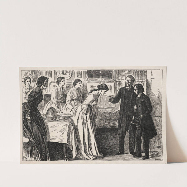 Wanted a Curate. Rather an Ordeal for the Reverend M. Green (1865) by George Du Maurier