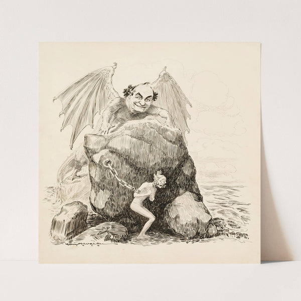 Wanted, a Perseus by Miss Democracy (1908) by William Henry Walker