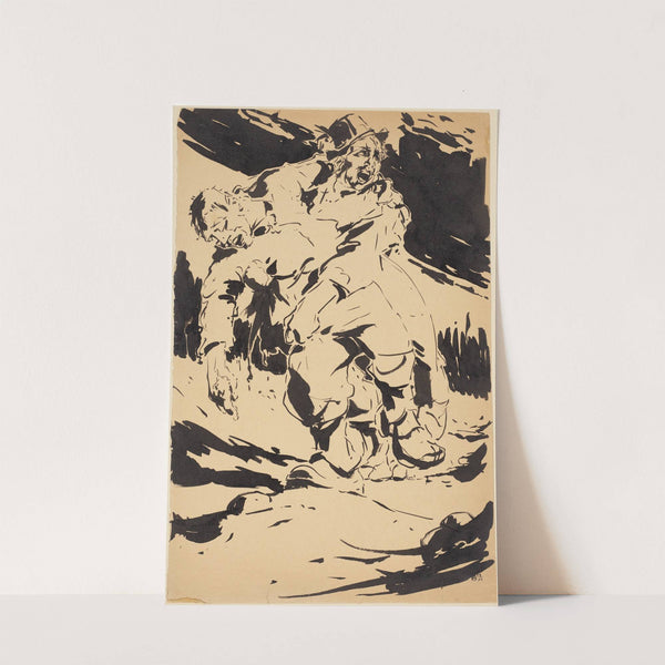 Wapenbroeders (1915) by Alfred Ost