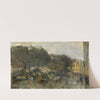 Wapenplein in Ostend (1885) by Guillaume Vogels