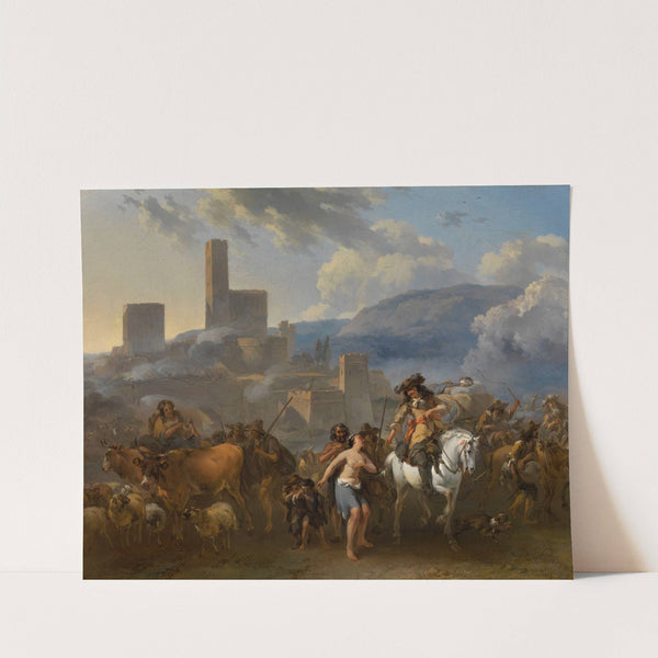 War Time by Nicolaes Pietersz. Berchem