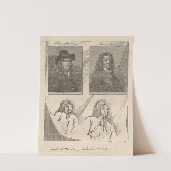 Warner Vailliant, Vandrebanc, Francis Place, & William Lodge by Alexander Bannerman