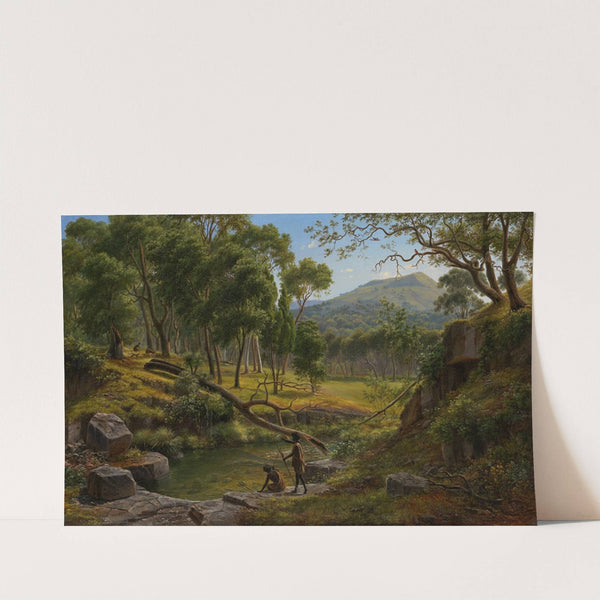 Warrenheip Hills near Ballarat by Eugène von Guérard