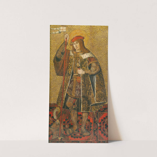 Warrior Saint (1490-1500) by Master of the Visitation