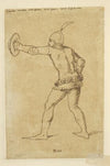 Warrior with shield, MCCC
