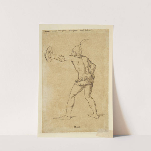 Warrior with shield, MCCC by Stewart Watson