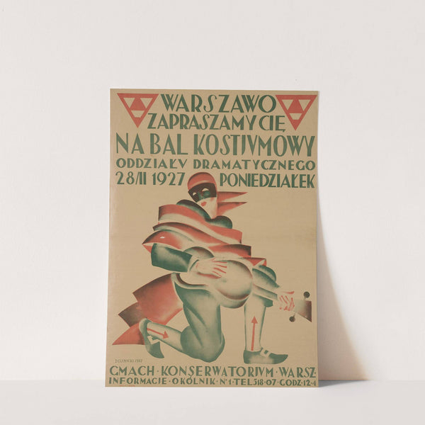 Warszawo zapraszamy cię na bal kostiumowy (1927) by Zygmunt Glinicki
