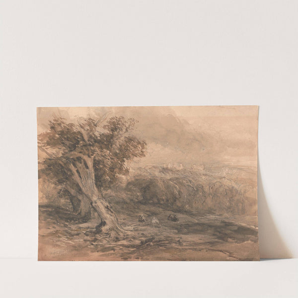 Warwick Castle (1840s) by David Cox