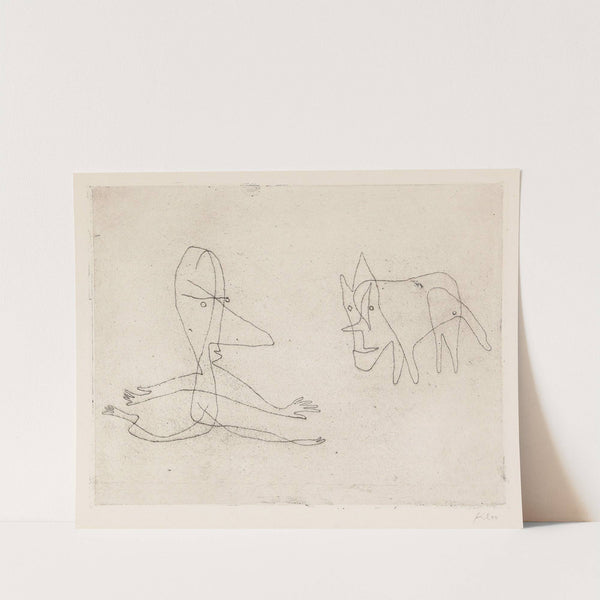 Was läuft er by Paul Klee