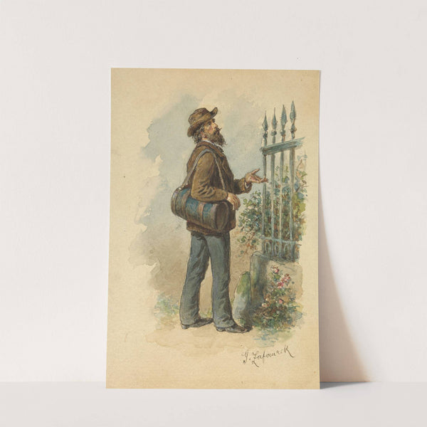 Waschblaumann (1893) by Gustav Zafaurek