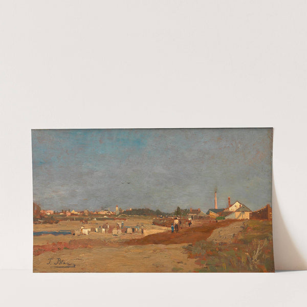 Wäscherei an der Wien bei St. Veit (1880) by Tina Blau