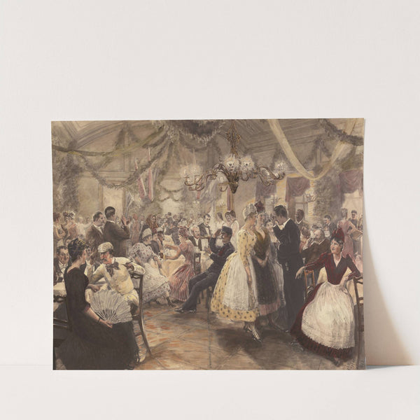 Wäschermädelball (1893) by Johann Michael Kupfer
