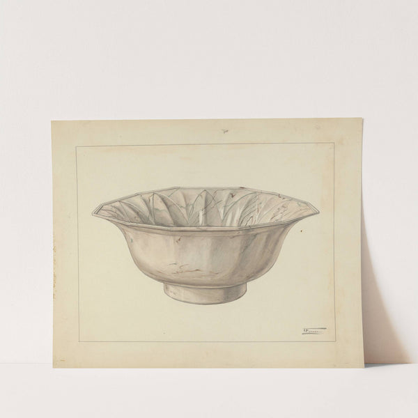 Wash Bowl and Pitcher by Frank Fumagalli