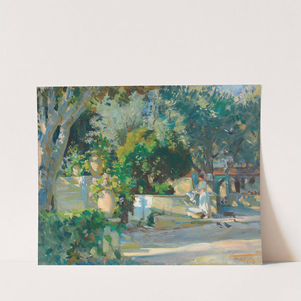 Wash day by Wilfrid Gabriel de Glehn