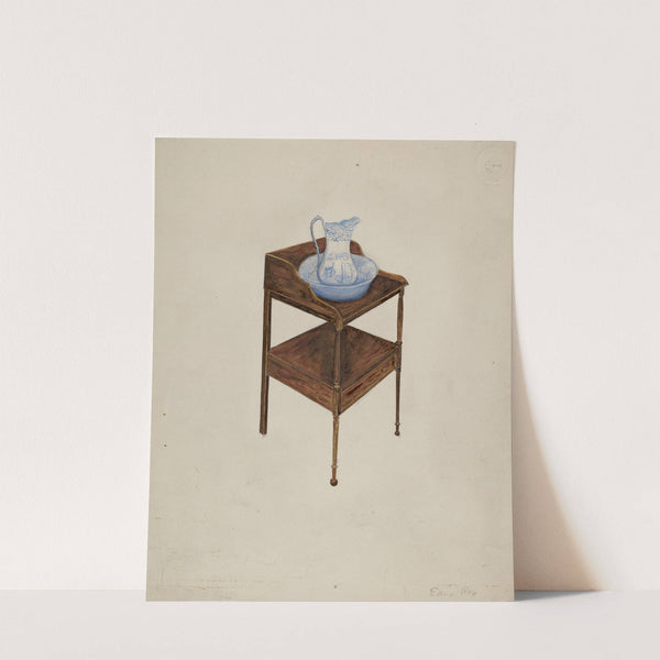 Wash-stand by Edna C. Rex