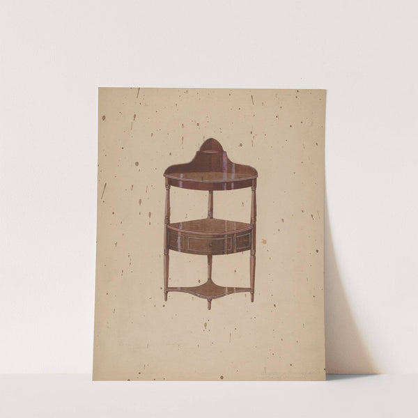 Wash-stand by Edward A. Darby