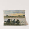Washerwomen by the River by Eugène Boudin
