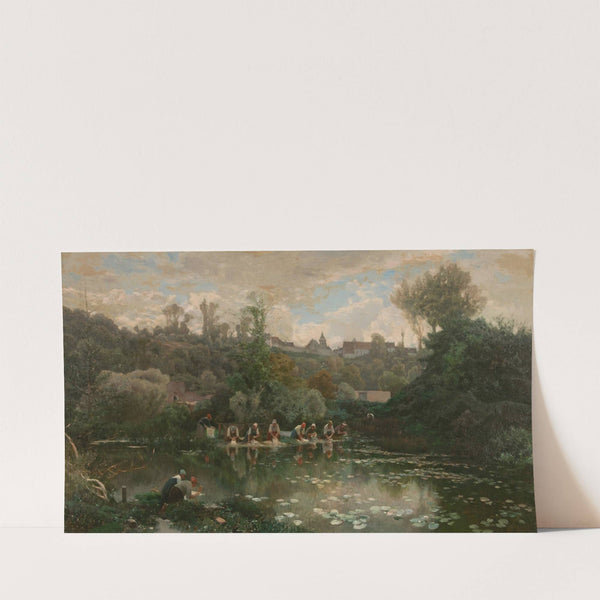 Washerwomen of the Varenne by Martin Rico y Ortega